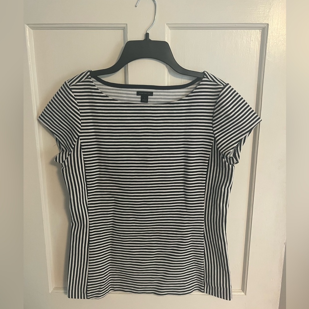 Ann Taylor Striped Top